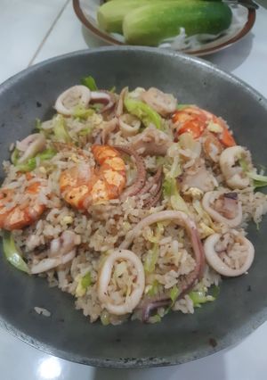 Foto resep Nasgor Seafood