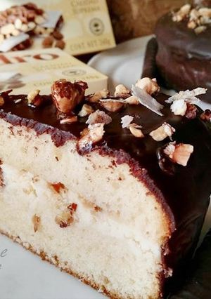 Una foto de Tarta guirlache
