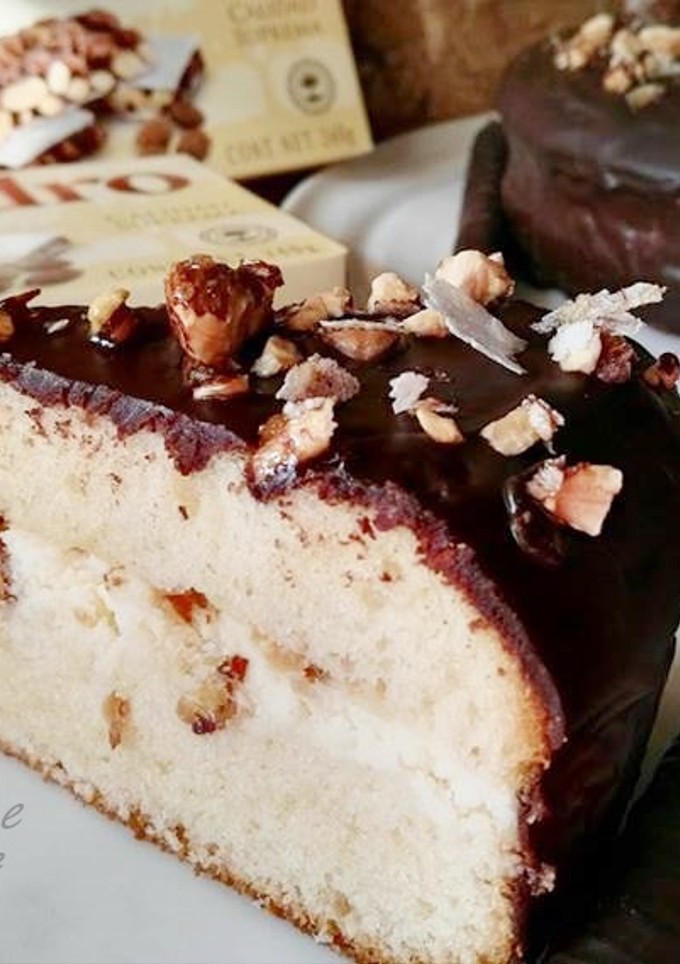 Una foto de Tarta guirlache