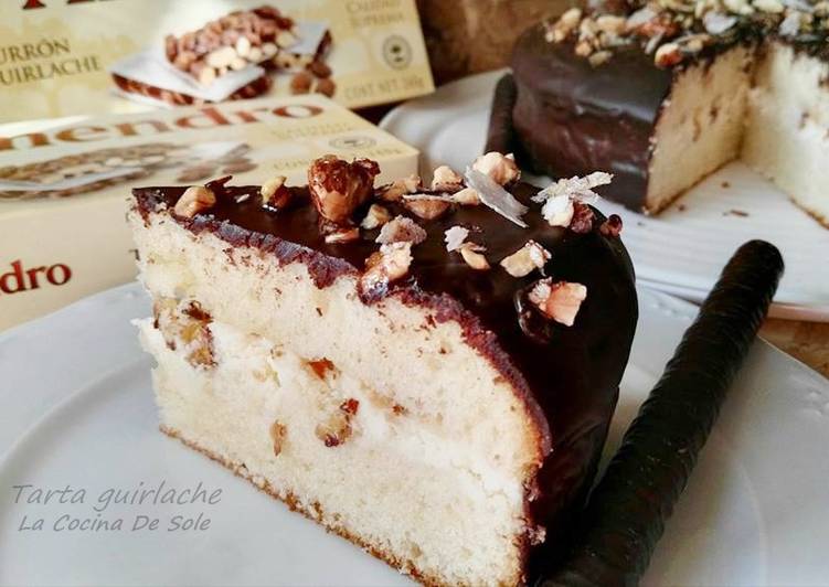 Tarta guirlache