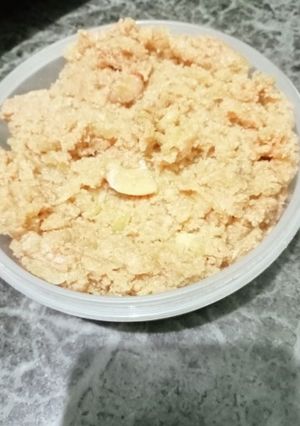 A picture of Suji ka halwa.