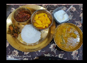 A picture of Bhata Dalma.