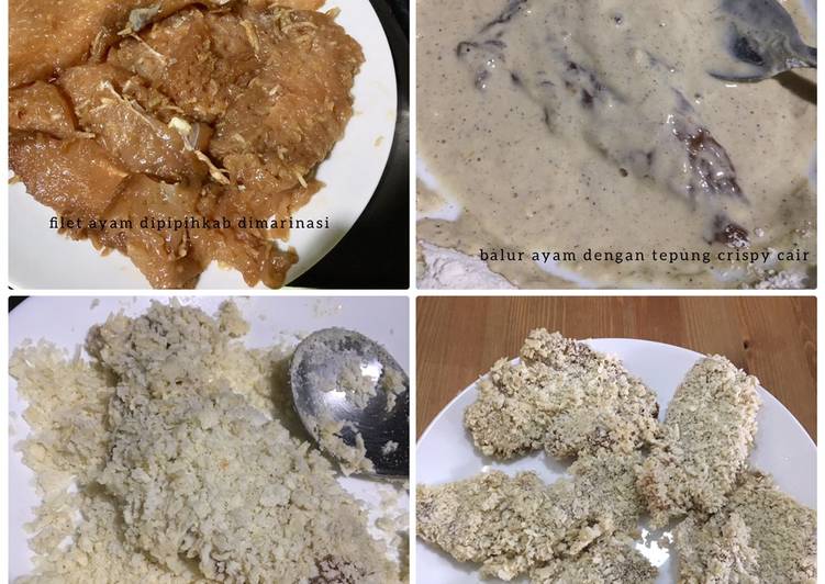 Cara Gampang Membuat Frozen Chicken Katsu, Enak