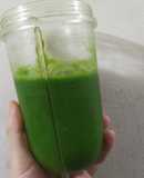 Smoothie cải xoăn kale cam chuối