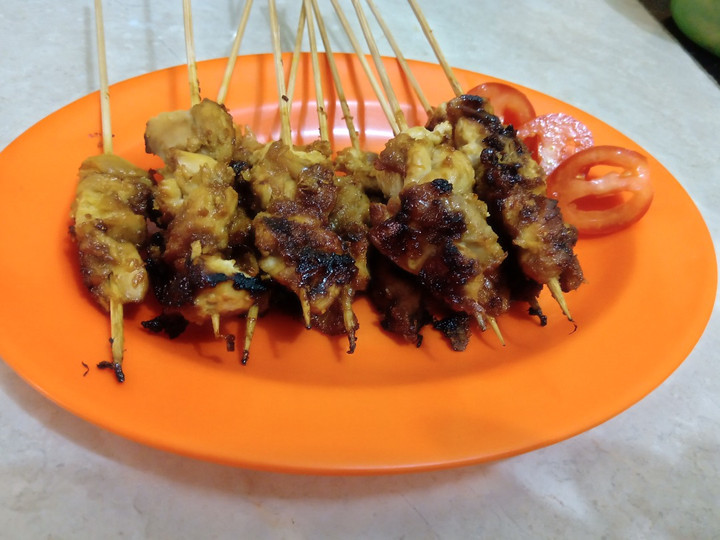 Bagaimana Membuat Sate ayam Manis gurih Praktis