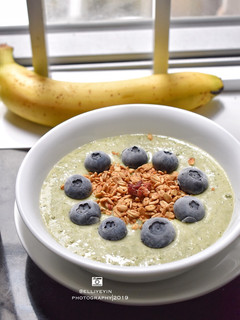 Foto resep Smoothie Brokoli oat banana