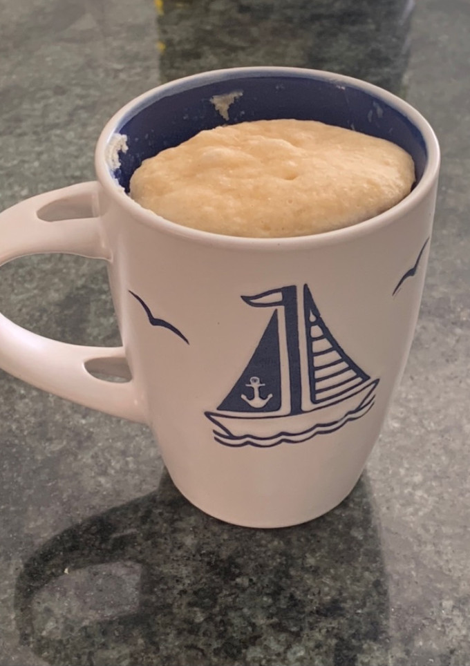 Una foto de Bizcocho a la taza