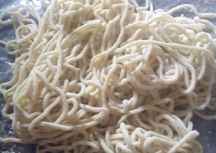 Resep Mie telur, Bisa Manjain Lidah