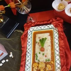 A picture of Vegetable fried rice.