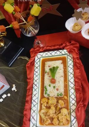 A picture of Vegetable fried rice.
