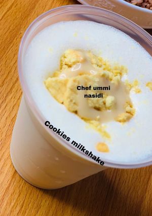A picture of Cookies milk shake.