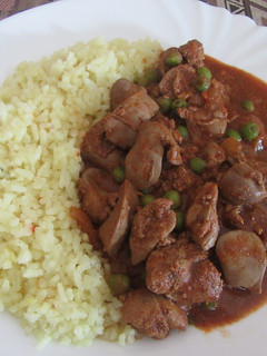Zöldborsós máj recept fotója