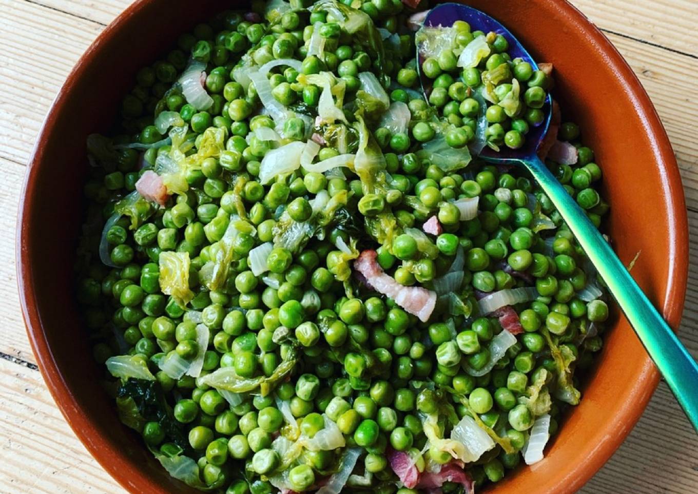 ☆Petits Pois à la Française au Cookéo☆