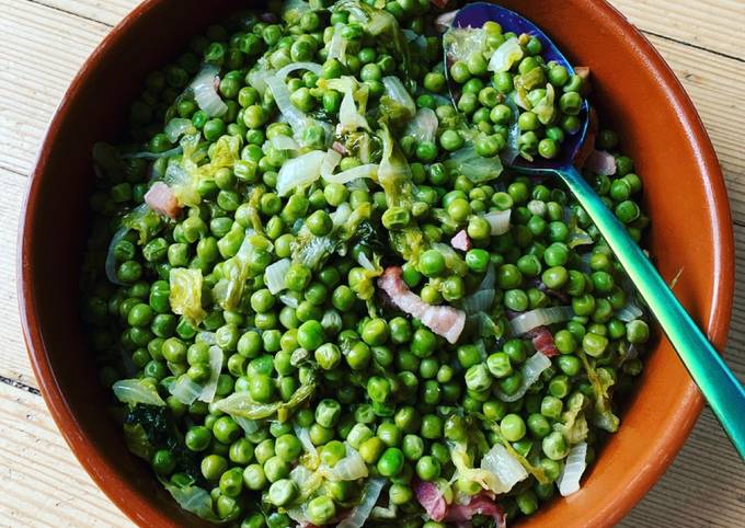 ☆Petits Pois à la Française au Cookéo☆