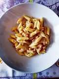 Mezze penne fagioli e tonno