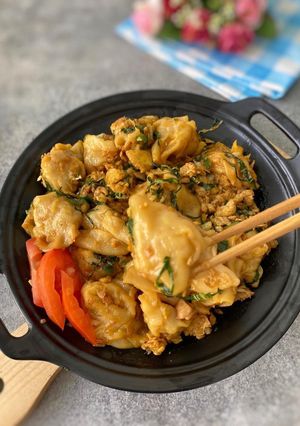 Foto resep Pangsit goreng  Viral Le Gino ala ala
