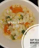 Sup Telur Yampung Mabro WKK (Makaroni Brokoli Wortel Kembang Kol)
