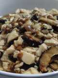 Shiitake mushroom with silken tofu