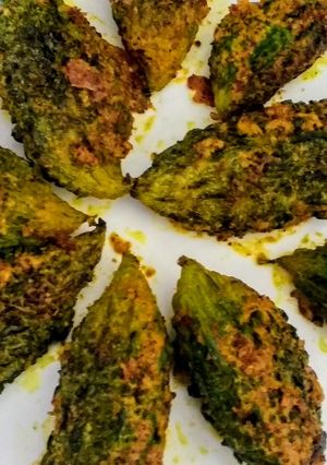 A picture of Stuffed Karela(Bitter Gourd).