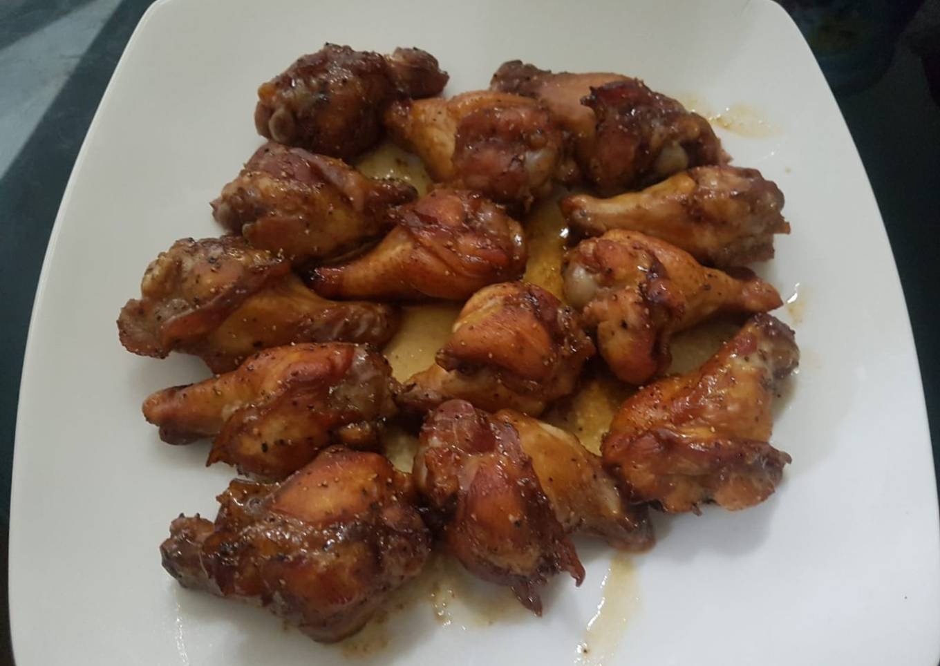 Spicy chicken wings (ala- ala pizza hut)