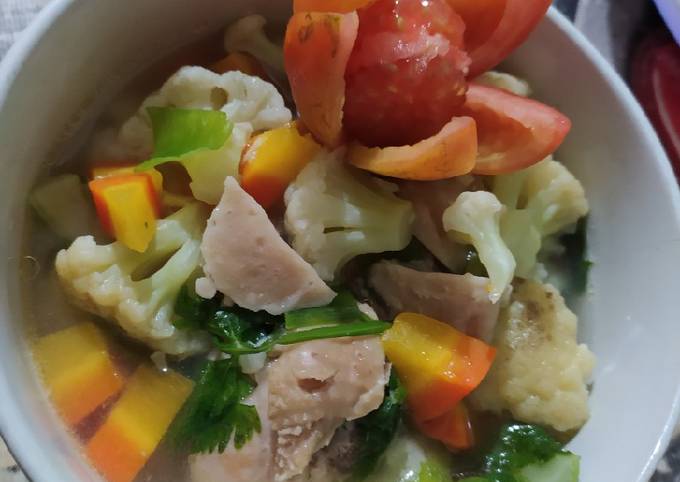 Resep 12 Sop Kembang Kol Wortel Oleh Sartiah Thya Cookpad