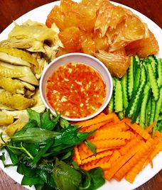 nộm gà dưa chuột