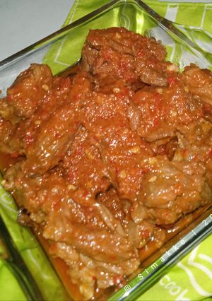 Foto resep Rendang Daging Tanpa Santan