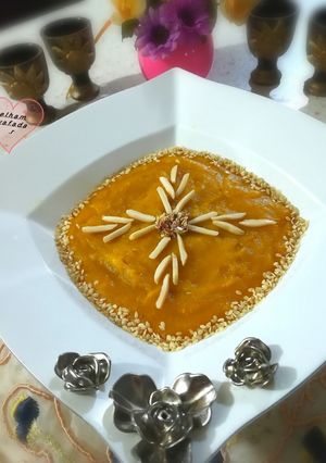 عکسی از دستور کاچی زعفرانی الهام پز