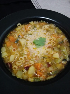 Una foto de Sopa Minestrone