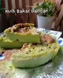 Kuih Bakar Pandan Mudah