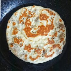 A picture of Afghani qeema Fateer.