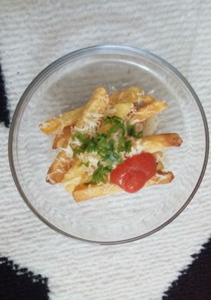 Foto resep French Fries Keju