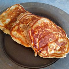 A picture of Leftover porridge pancakes.