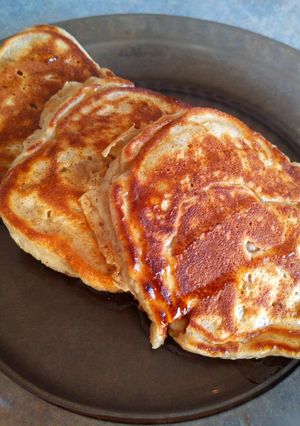 A picture of Leftover porridge pancakes.