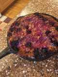 Blueberry Lemon Crumble Skillet