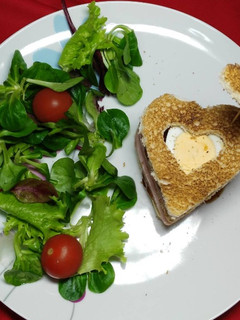 Una foto de Sándwich San Valentín