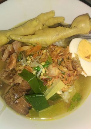 Foto resep Soto Lamongan Komplit