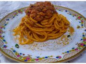Una foto di pasta con sarde
