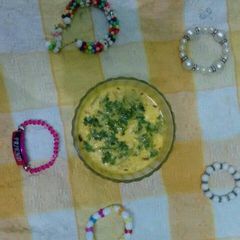 A picture of Fry curd.