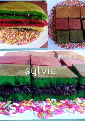 Foto resep Martabak manis warna warni
