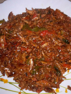 A picture of Fried Omena.