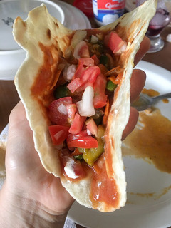 Una foto de Tacos Vegetarianos 🌮 (Masa casera)
