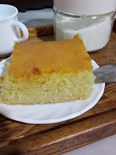 صورة لوصفة بسبوسة