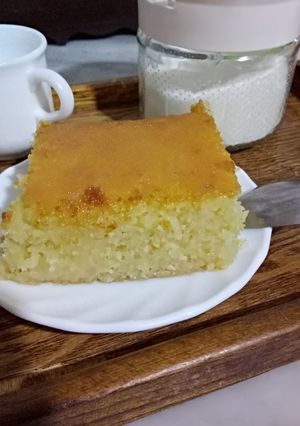صورة لوصفة بسبوسة