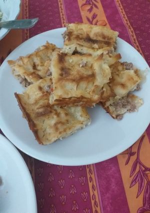 صورة لوصفة جلاش باللحمة المفرومه 😋