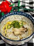 Chilled Perilla Noodle Bowl