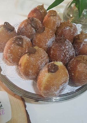 صورة لوصفة دونات قطنية شهية