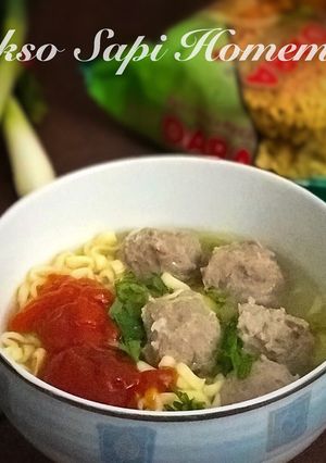 Foto resep Bakso sapi homemade