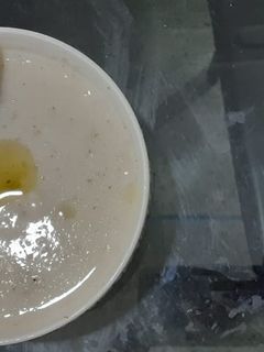 صورة لوصفة حسوة بالبلبولة الرقيقة