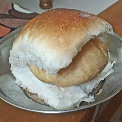 A picture of Vada Pav.